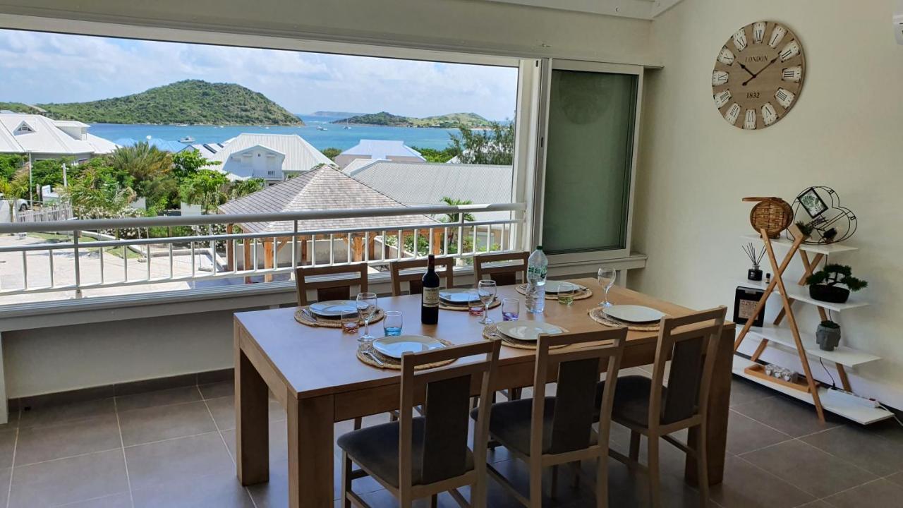 Pinel Superbe Appartement En Residence Vue Mer Cul de Sac Eksteriør bilde