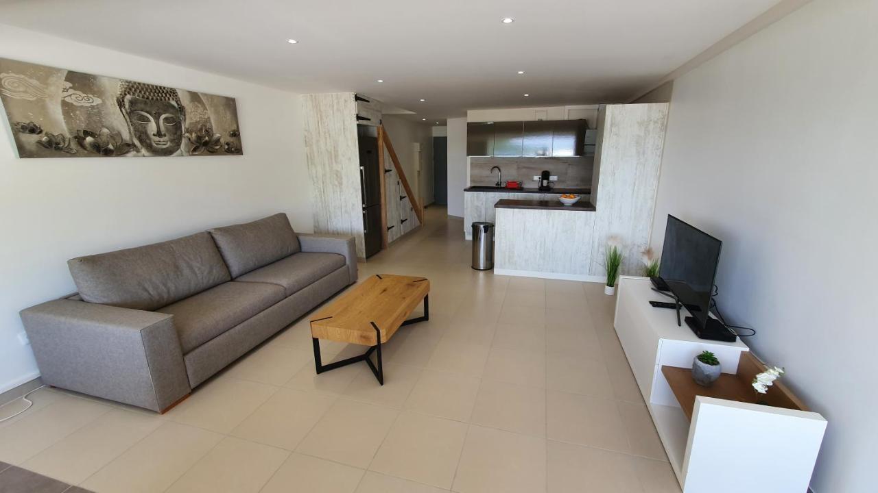 Pinel Superbe Appartement En Residence Vue Mer Cul de Sac Eksteriør bilde