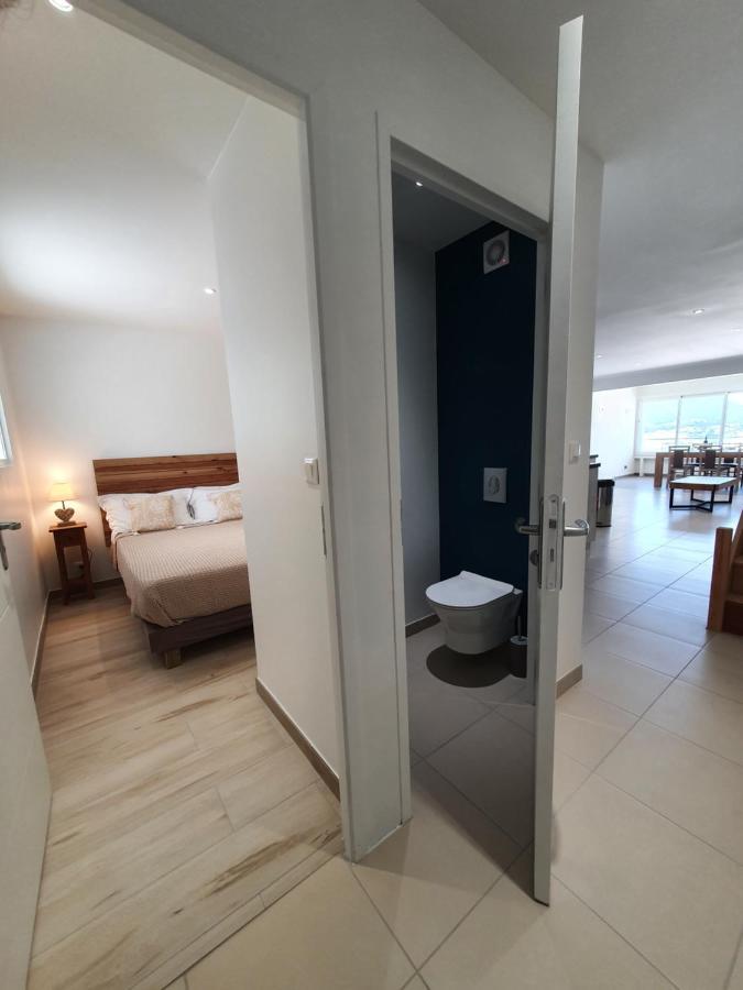 Pinel Superbe Appartement En Residence Vue Mer Cul de Sac Eksteriør bilde