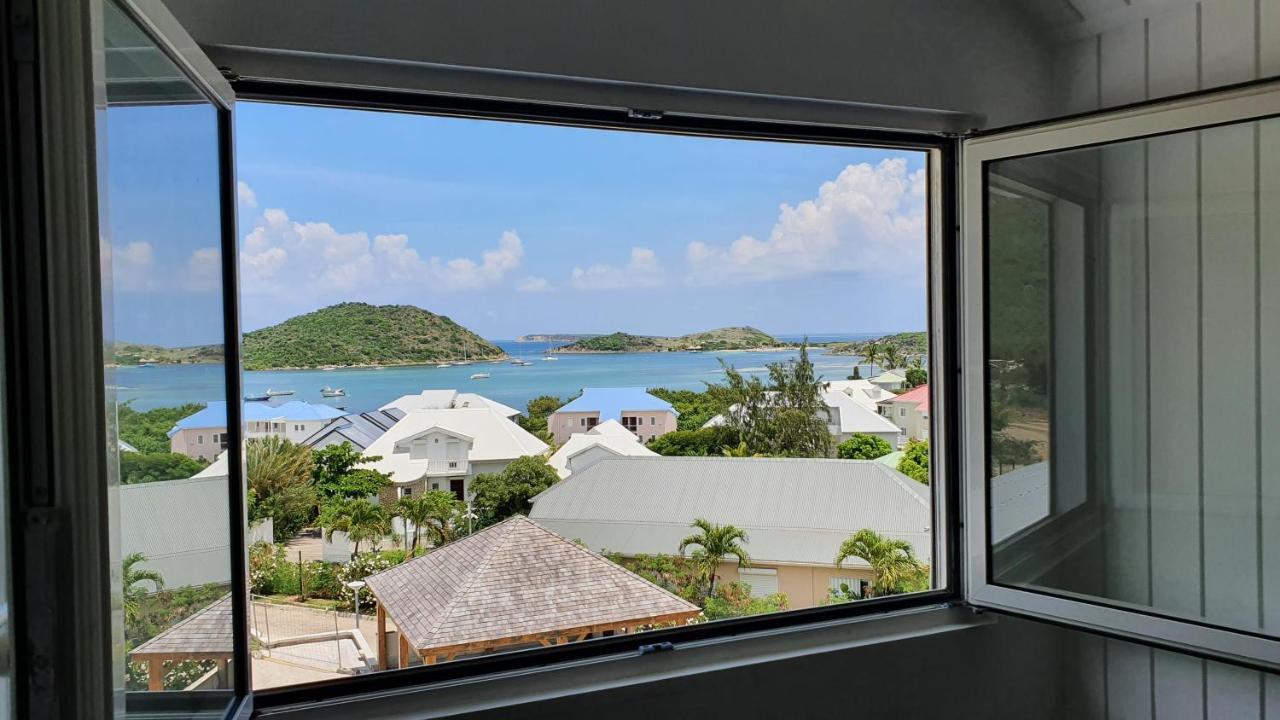 Pinel Superbe Appartement En Residence Vue Mer Cul de Sac Eksteriør bilde