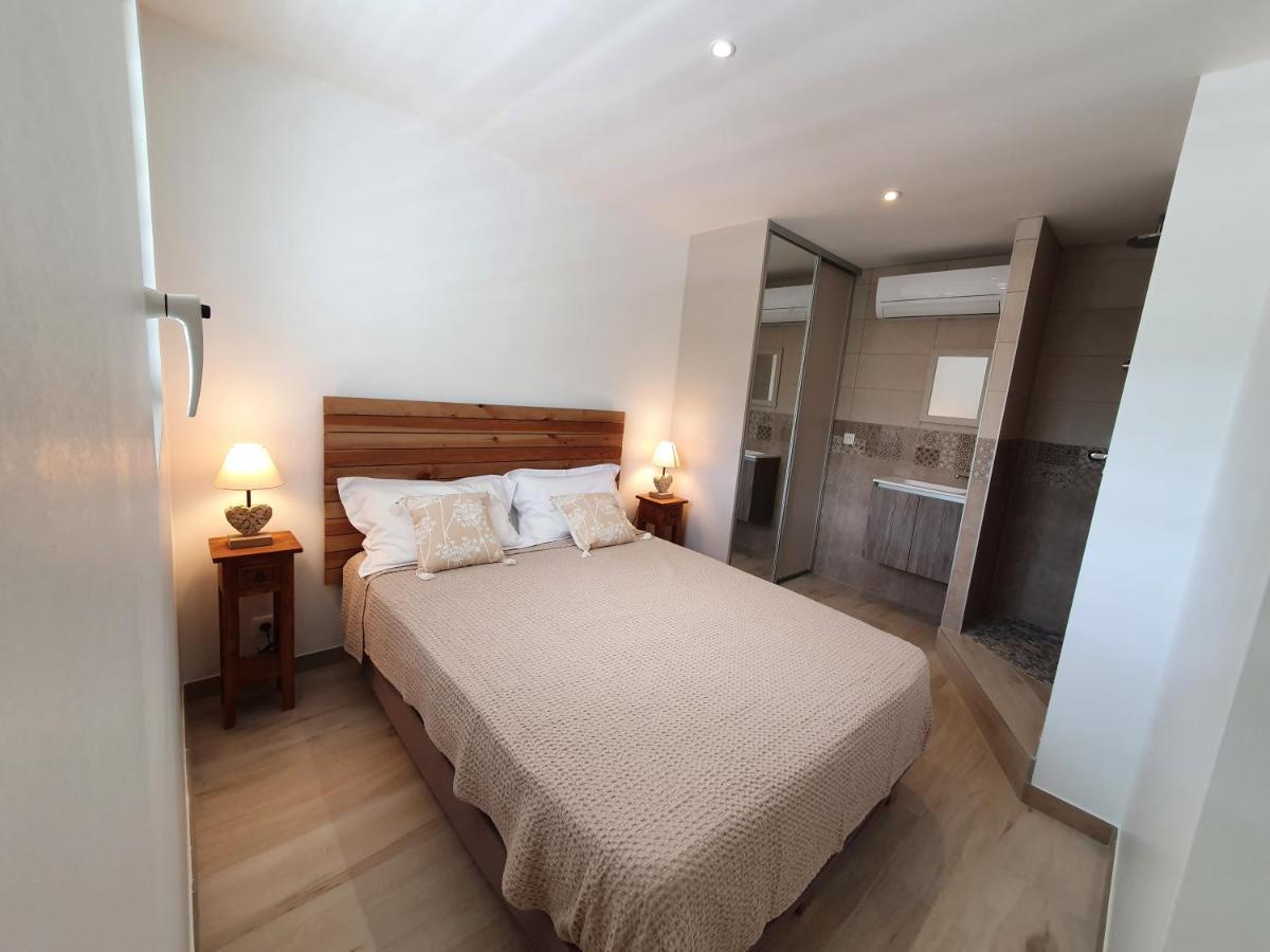 Pinel Superbe Appartement En Residence Vue Mer Cul de Sac Eksteriør bilde